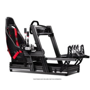 Next Level Racing F-GT Elite Formula & GT Aluminium Profile Simulator Cockpit - Wheel plate Edition