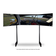 Next Level Racing Elite Freestanding Triple Monitor Stand Add On Carbon Grey