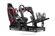 Next Level Racing F-GT Elite Formula & GT Aluminium Profile Simulator Cockpit - Front & Side Mount
