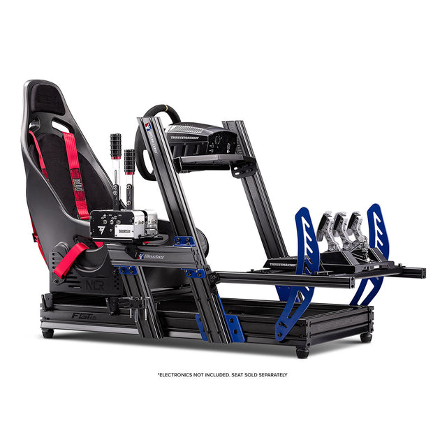 Next Level Racing F-GT Elite Formula and GT Aluminium Profile Simulator Cockpit iRacing Edition