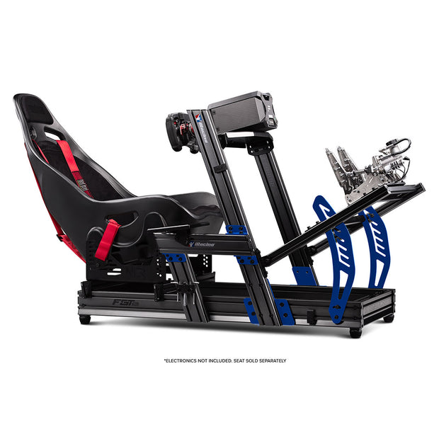 Next Level Racing F-GT Elite Formula and GT Aluminium Profile Simulator Cockpit iRacing Edition